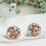 Load image into Gallery viewer, Cherry Blossom Diamond Stud Earrings
