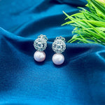 Load image into Gallery viewer, Blush affair Pearl Earrings
