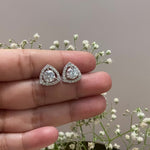 Load and play video in Gallery viewer, Luna Tri-oval Swarovski Diamond Studs
