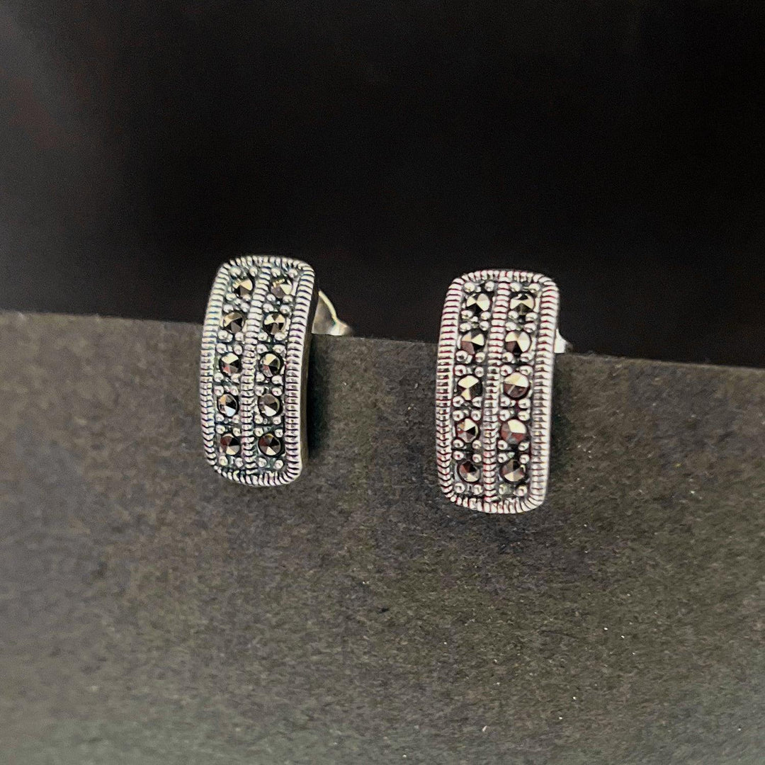 Sparkling Stud Earrings