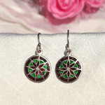 Load image into Gallery viewer, Dangle &amp; Drop Hook Round Earrings
