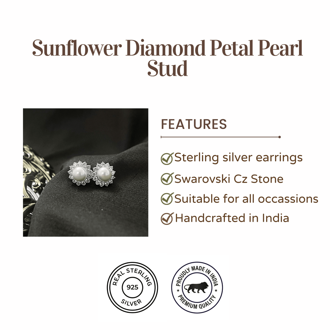 sterling-silver-sunflower-diamond-petal-pearl-stud
