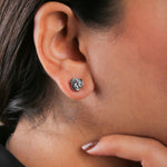 Load image into Gallery viewer, Sterling Silver Stud Earring - Ontique
